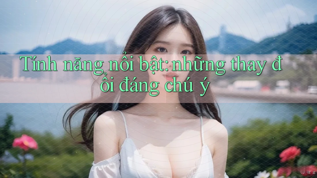Tính năng nổi bật: những thay đổi đáng chú ý