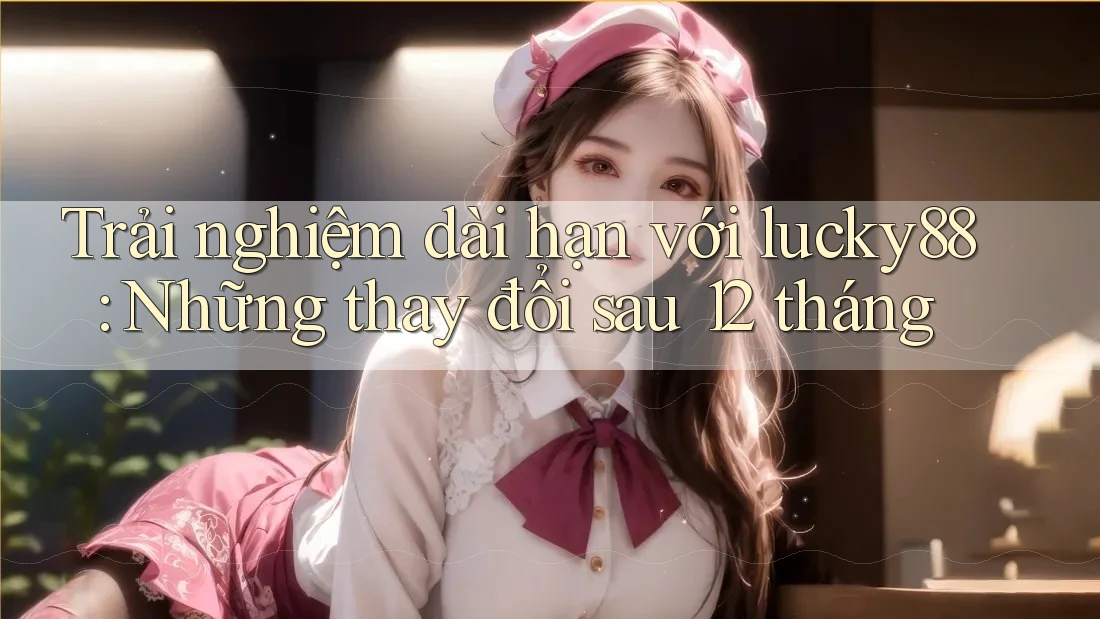Trải nghiệm dài hạn với lucky88: Những thay đổi sau 12 tháng Trải nghiệm dài hạn với lucky88: Những thay đổi sau 12 tháng