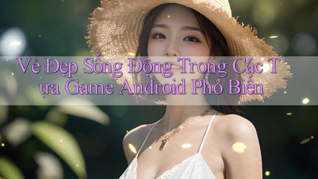 Vẻ Đẹp Sống Động Trong Các Tựa Game Android Phổ Biến