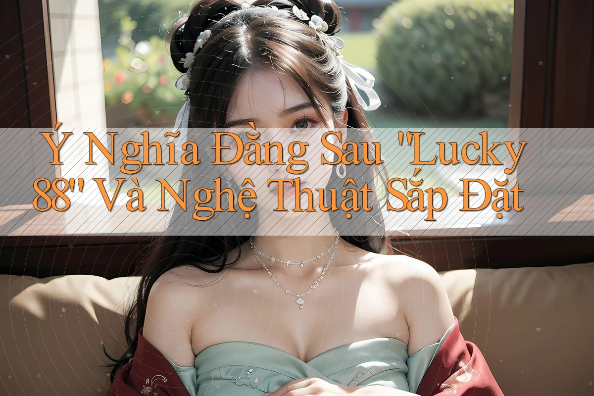 Ý Nghĩa Đằng Sau “Lucky88” Và Nghệ Thuật Sắp Đặt